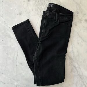 Abercrombie & Fitch Harper Super Skinny Black Jeans Size 27